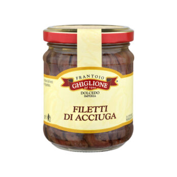 FILETS D’ANCHOIS À L’HUILE D’OLIVE 212 gr